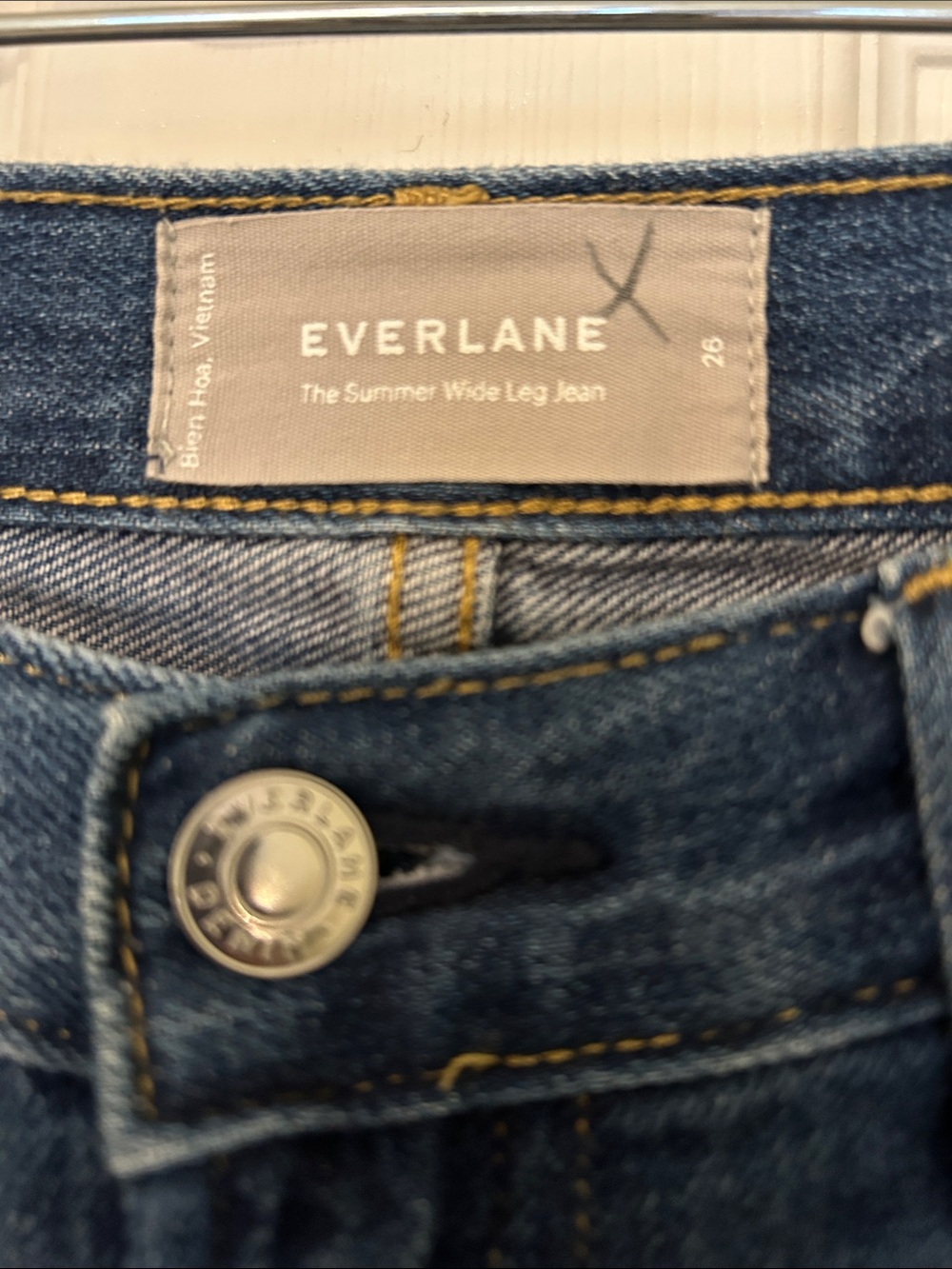 Everlane The Summer Wide Leg Jean - Picture 5 of 11